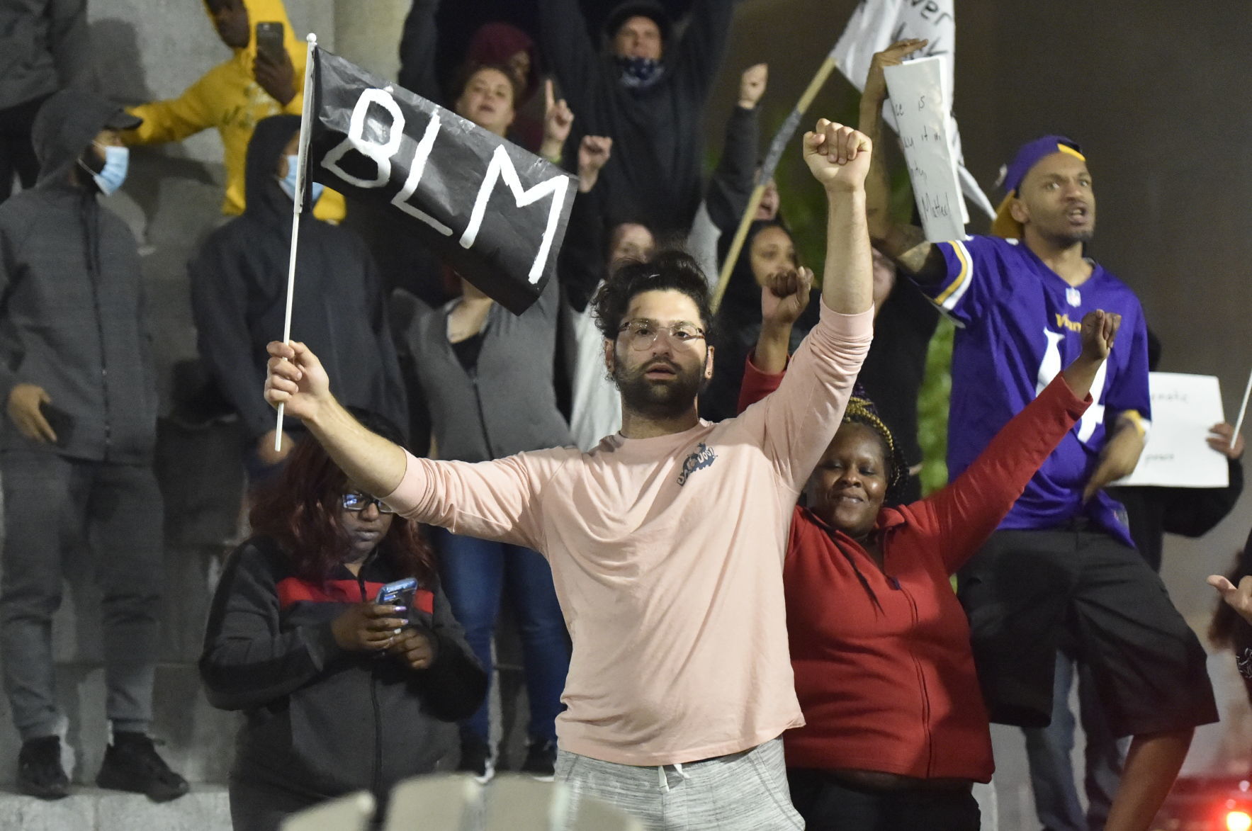 Black Lives Matter on Monument Square
